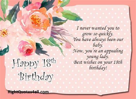 100+Best Happy 18th Birthday Wishes, Quotes & Messages