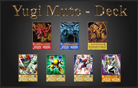 Yu-Gi-Oh Anime Deck: Yugi Muto / Yami Yugi Battle City Deck - Etsy France