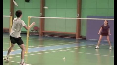 Badminton Doubles Advanced Drills: Push and Defense - YouTube