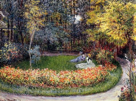 In the Garden - Claude Monet - WikiArt.org - encyclopedia of visual arts