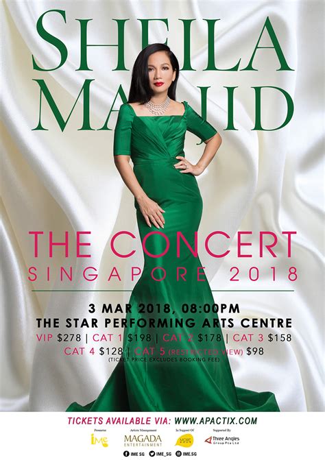 Sheila Majid: The Concert Singapore 2018 - The Star PAC