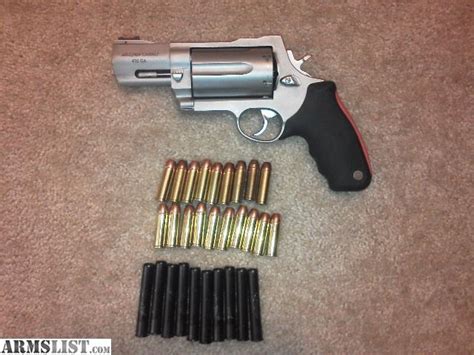 ARMSLIST - For Sale: Taurus Raging Judge Magnum 3" SS 454 casull/45LC/410 includes ammo!