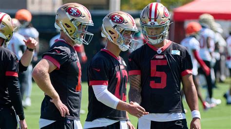 49ers' unofficial depth chart reveals interesting QB listing | Yardbarker