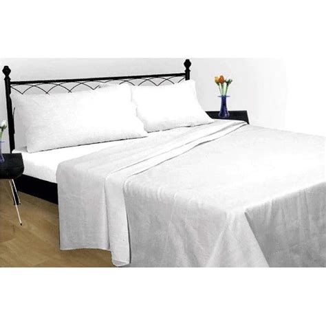 Brushed Cotton Sheet Range - White – Lewis's