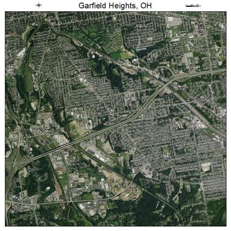 Aerial Photography Map of Garfield Heights, OH Ohio