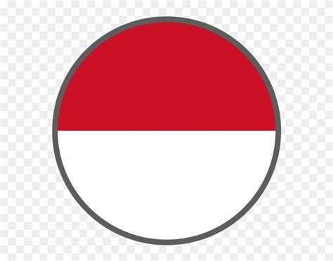 Indonesia Flag Circle Png - Indonesia Flag Round Icon, Transparent Png - 743x742(#1946503) - PngFind