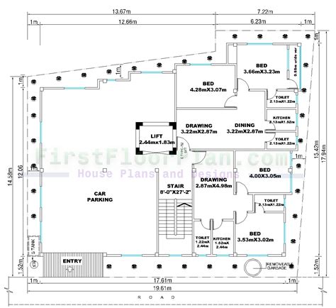 High Rise Building Designs and plans AutoCAD dwg File - RUANG-SIPIL