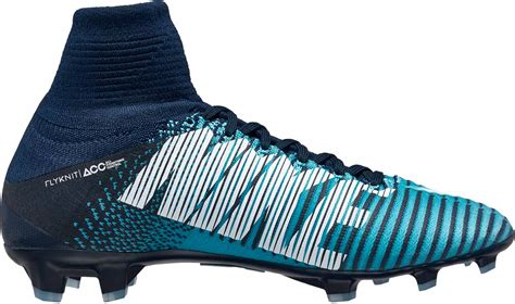 Nike Kids Mercurial Superfly V FG – Blue Soccer Cleats