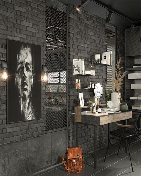 Industrial Bedroom | Industrial style bedroom, Industrial bedroom, Industrial bedroom design