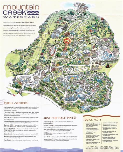 Mountain Creek Water Park Map – Verjaardag Vrouw 2020