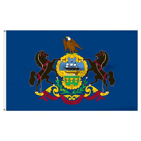 Pennsylvania 2ft x 3ft Nylon Flag