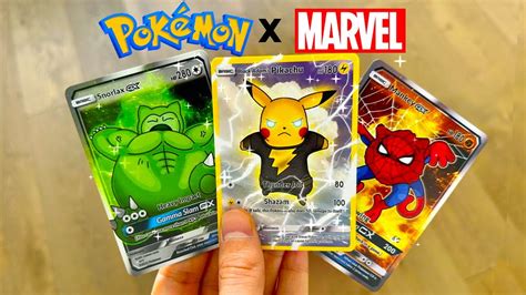 I Open MARVEL Pokémon Cards - YouTube