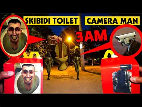 DO NOT ORDER CURSED SKIBIDI TOILET HAPPY MEAL & CAMERAMAN HAPPY MEAL AT 3AM | CURSED SKIBIDI TOILET