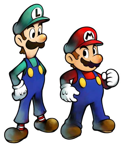 Mario and Luigi: Superstar Saga (Game Boy Advance) Character Artwork & Scenes