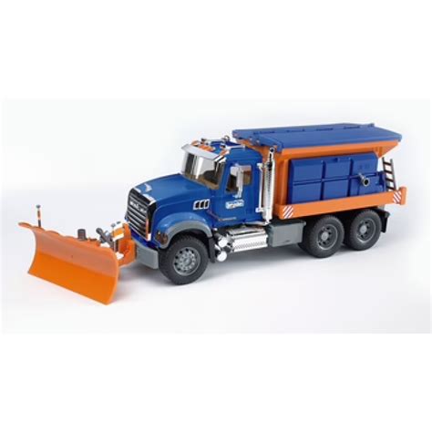 Mack Granite Snow Plow Truck - A2Z Science & Learning Toy Store