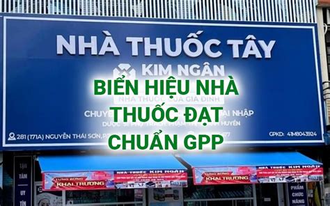 Tìm hiểu biển hiệu thuốc tây bạn nên biết