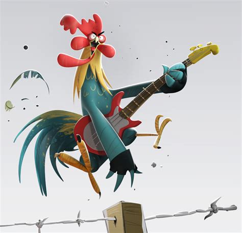 ArtStation - Crazy Rooster