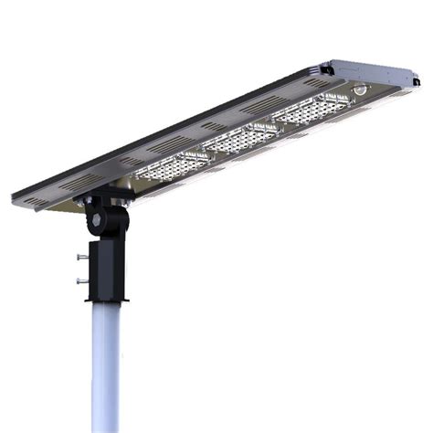 eLEDing Solar Power SMART LED Street Light for Commercial and Residential Parking Lots, Bike ...