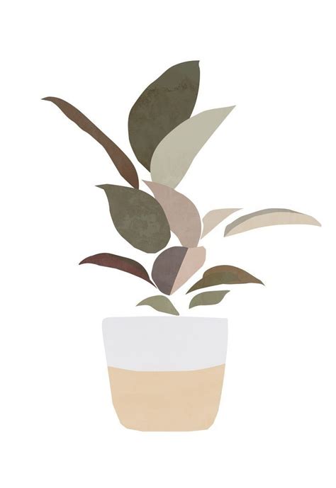 Minimalist Botanical Plant Art Print