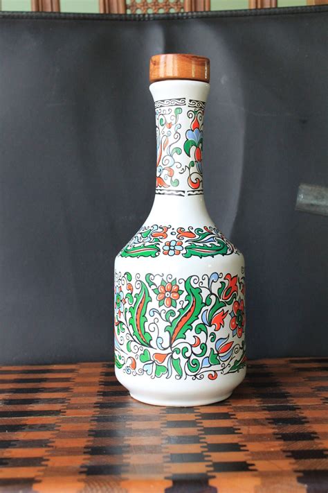 Vintage Greece Metaxa Bottle. 100th Anniversary White Ceramic | Etsy