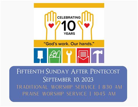 Fifteenth Sunday After Pentecost Worship Service – Good Shepherd Lutheran Church