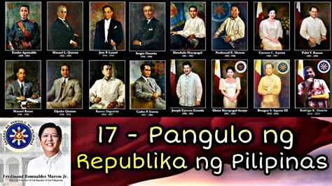 Sinu-sino ang 17 na naging Pangulo at kontribusyon nito sa Pilipinas? |Philippine History ...