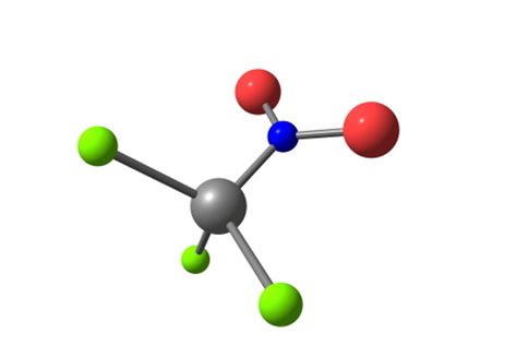 Chloropicrin molecular structure isolated on white - Bellona.no