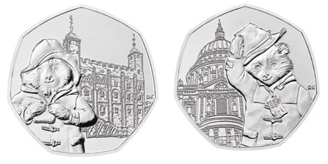 Paddington Bear Will Appear On Two New 50p Coins