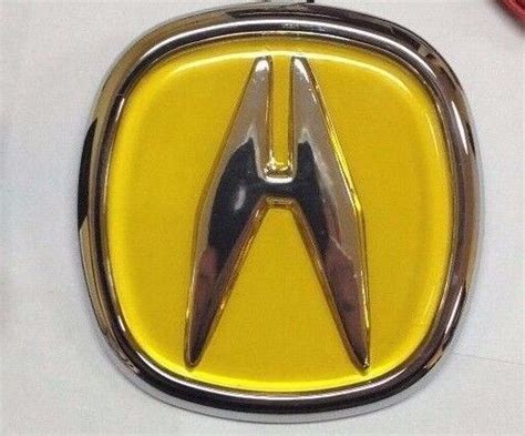 ACURA 3.2TL CHROME EMBLEMS WITH LOGO | eBay