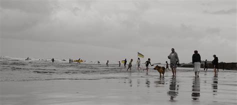 land, Cornwall, Beach, cornwall, group of people, people, motion ...