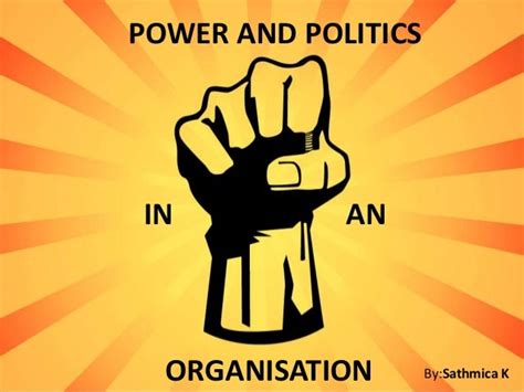 Power and Politics in an Organization