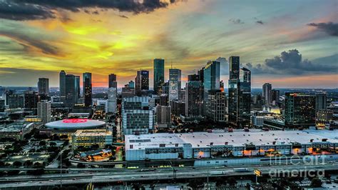 Houston Sunset Photograph by Habashy Photography - Fine Art America