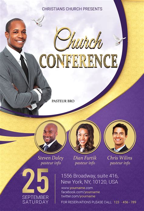 Church Conference Flyer Poster