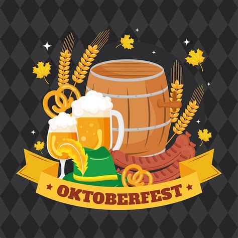 Premium Vector | Banner of oktoberfest celebration