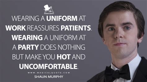 Wearing a uniform at work reassures patients. Wearing a uniform at a ...