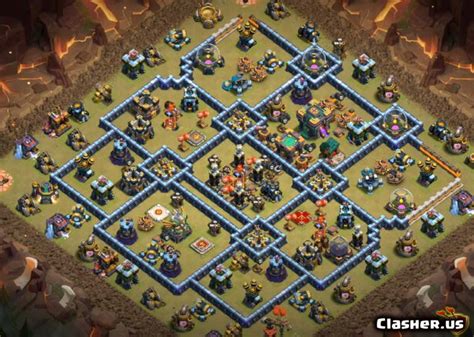 Copy Base [Town Hall 14] TH14 War/Trophy base #268 [With Link] [3-2021 ...