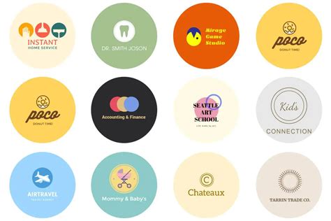 Circle Logo Maker: Create Free Circle Logos Online | Fotor