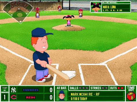 Backyard Baseball screenshots | Hooked Gamers