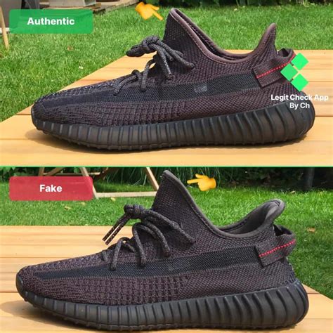 Fake Vs Real Yeezy Boost 350 V2 Black Reflective And Non-Reflective