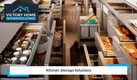 Bellevue Kitchen storage solutions - Organize And Maximize Space