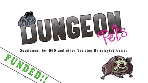 Dungeon Pets: An RPG Zine : r/rpg