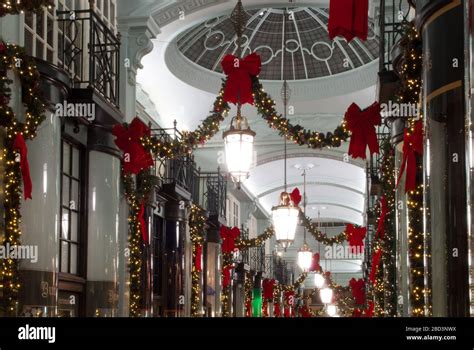 Christmas Decorations Retail Shopping Shops Arcade Piccadilly Arcade ...