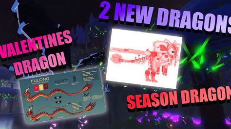 🐉NEW UPCOMING DRAGONS | FULONG SEASON DRAGON | TAROTTA VALENTINES DRAGON | Roblox Dragon ...