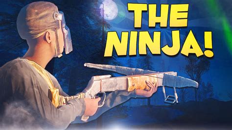 THE NINJA! - Rust SOLO Survival! - YouTube