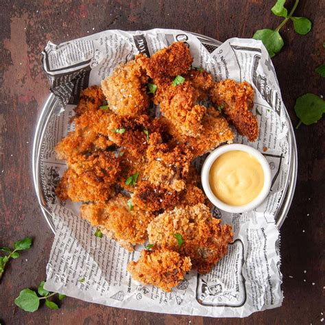 Crispy Fried Oyster Mushrooms (Vegan) — Marley's Menu