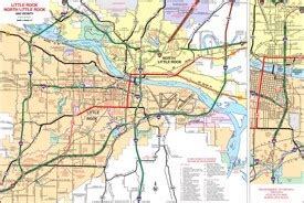 Little Rock Maps | Arkansas, U.S. | Discover Little Rock with Detailed Maps