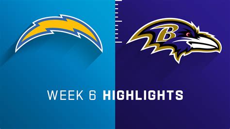 Los Angeles Chargers vs. Baltimore Ravens highlights | Week 6