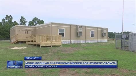 Horry County Schools looks to add more modular classrooms for rising student population | WBTW