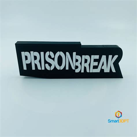 Download STL file prison break logo • Design to 3D print ・ Cults