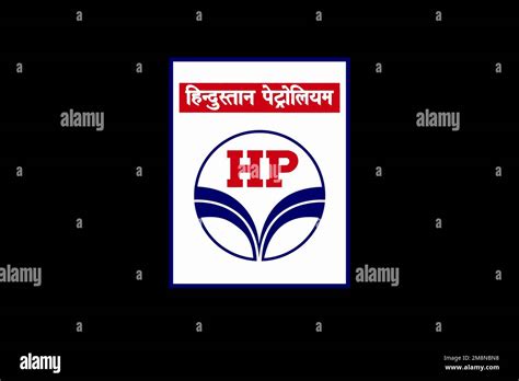 Hindustan Petroleum Company, Logo, Black Background Stock Photo - Alamy